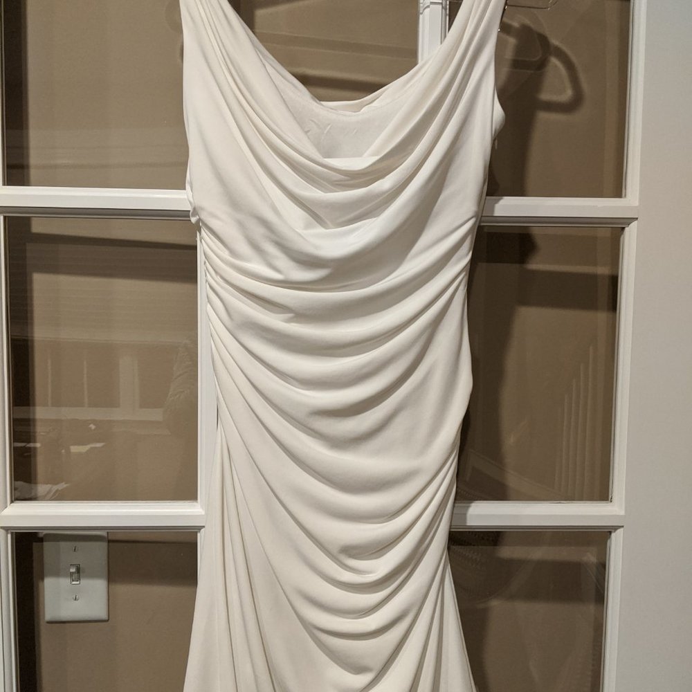 WHBM Draped Tank Dress- NWT - Picture 1 of 7